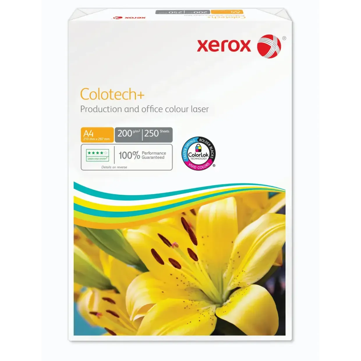 Kopipapir - Xerox Colotech+ A4 - 200g - Hvid - 250 ark