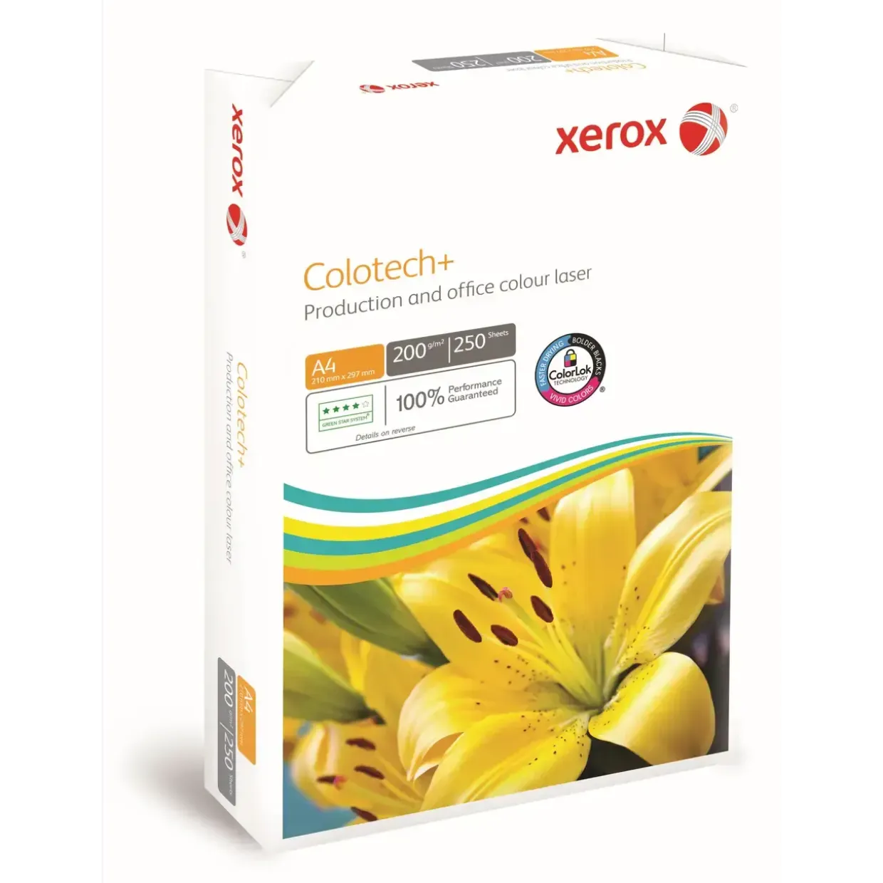 Kopipapir - Xerox Colotech+ A4 - 200g - Hvid - 250 ark