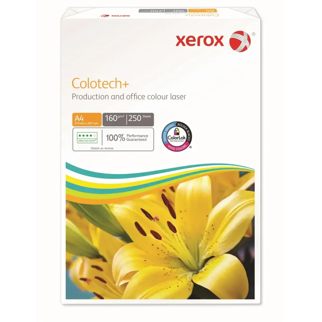 Kopipapir - Xerox Colotech+ Gold - A4 - 250 ark/pak - Hvid - 160 g