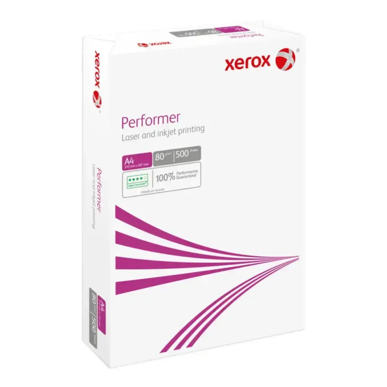 Kopipapir Xerox Performer 80g A4 500ark/pak - 5 stk