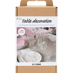 Kreakasse DIY Kit Bordpynt pastelfarver