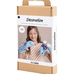 Kreakasse DIY Kit Dekoration Strømpedukke monster ass. farver