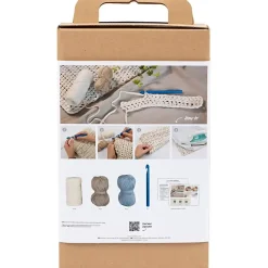 Kreakasse DIY Kit Hækle Dækkeserviet
