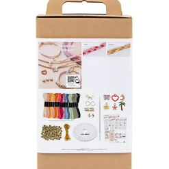 Kreakasse DIY Kit Kumihimo Venskabsarmbånd - 1 pakke