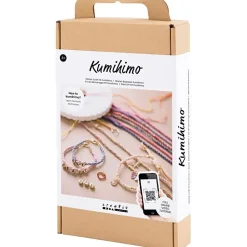 Kreakasse DIY Kit Kumihimo Venskabsarmbånd - 1 pakke