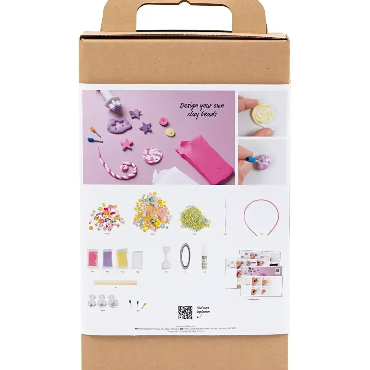Kreakasse DIY Kit Smykker Børn ass. farver