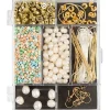 Kreakasse DIY Mix Smykker Ferskvandsperler douche farver