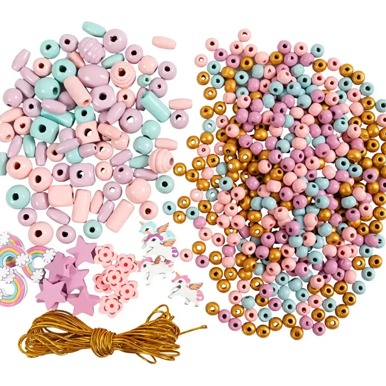 Kreakasse Mini DIY Mix Smykker pastelfarver - 1 pakke