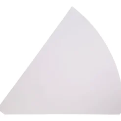 Kræmmerhuse hvid karton Højde 68 cm diameter 20 cm - 5 stk