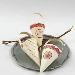 Kræmmerhuse Vivi Gade Copenhagen Højde 13 cm 160 gram - 10 assorterede