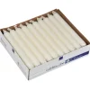 Kronelys - Gastro-Line 20cm 7 timer - Hvid - 150 stk