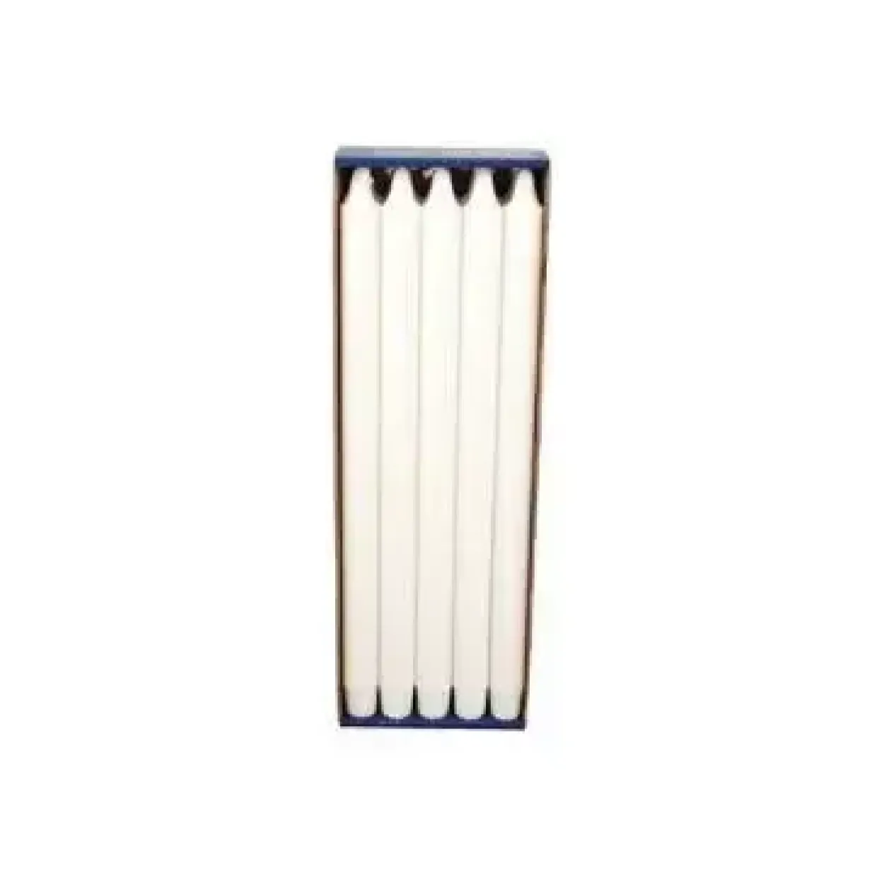 Kronelys Ø22x350 mm Brændetid 14 timer Ren stearin Hvid - 8 pk x 10 stk/krt