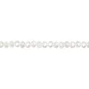 Krystalperler, str. 3x4 mm, hulstr. 0,8 mm, krystal, 100stk.