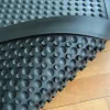 Kuglemåtte Naturgummi 600x900mm sort