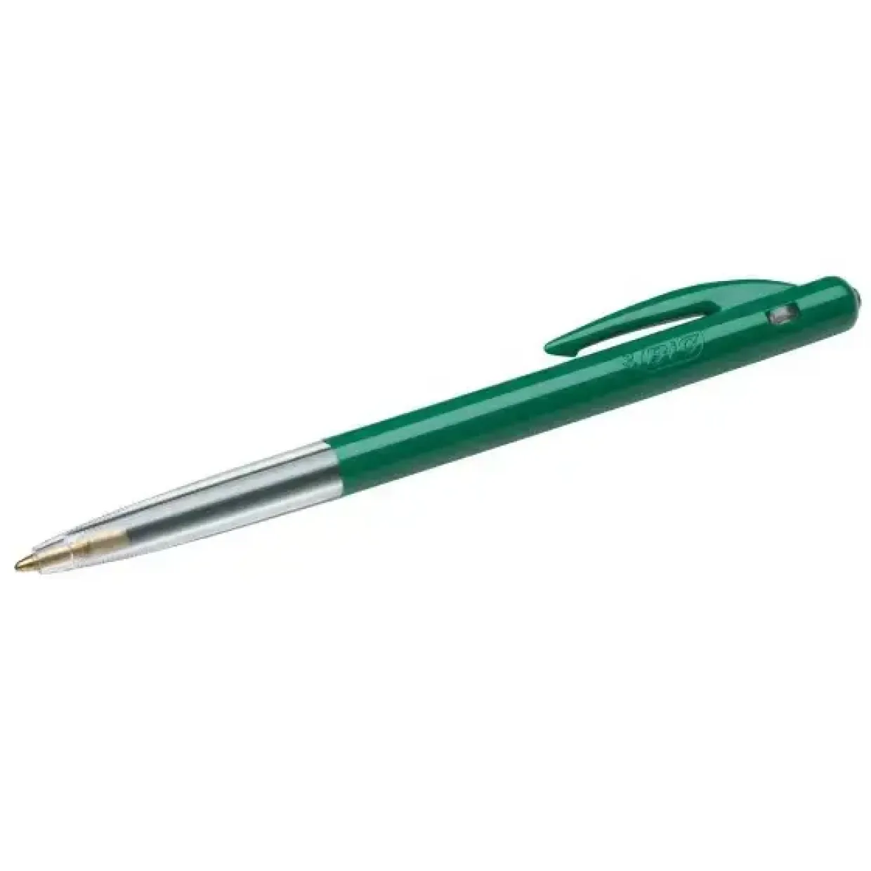 Kuglepen - BIC M10 Clic M Grøn - 50 stk