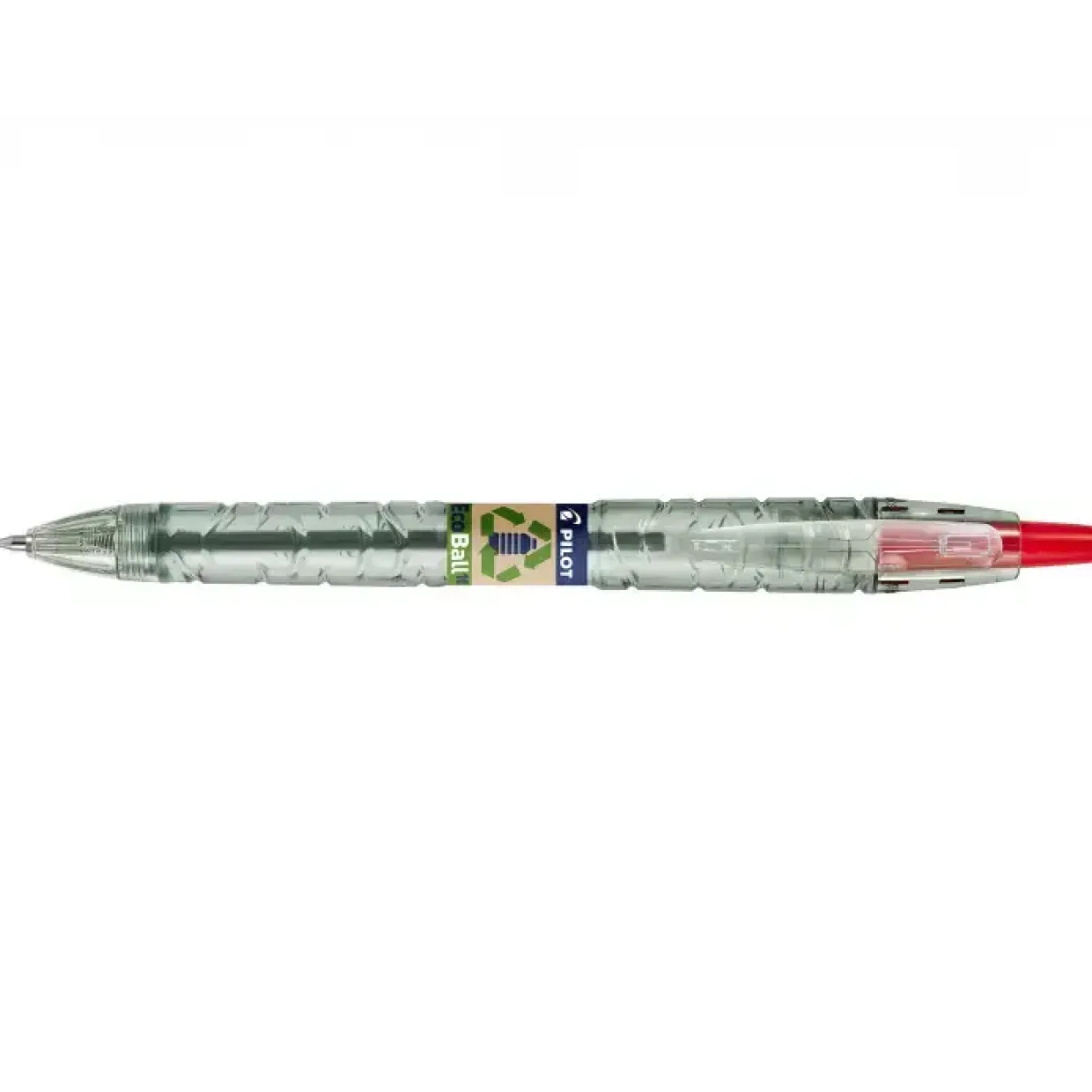 Kuglepen m|klik Pilot B2P Ecoball medium rød - Køb minimum 10 stk.