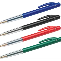 Kuglepenne - BIC M10 Clic Blå - 100 stk