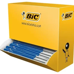 Kuglepenne - BIC M10 Clic Blå - 100 stk