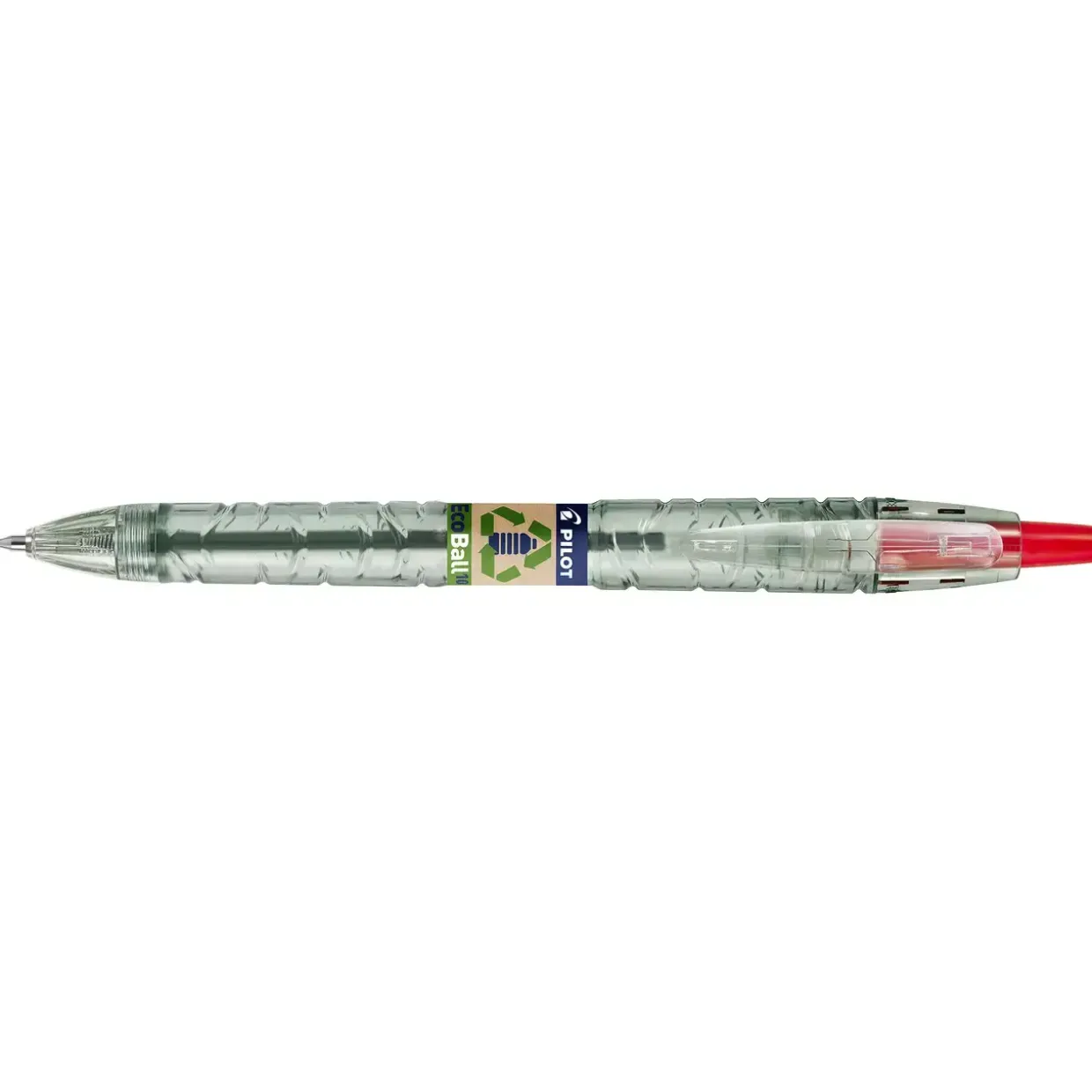 Kuglepen Pilot EcoBall rød Begreen|miljøvenlig 1,0mm stregbr. 0,27mm - 10 stk