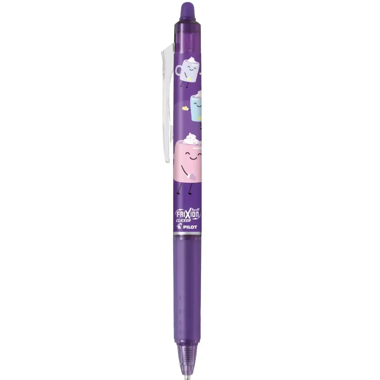 Kuglepen - Pilot Frixion - Ball Clicker - Sweet Paradise - 0,7 - Lilla