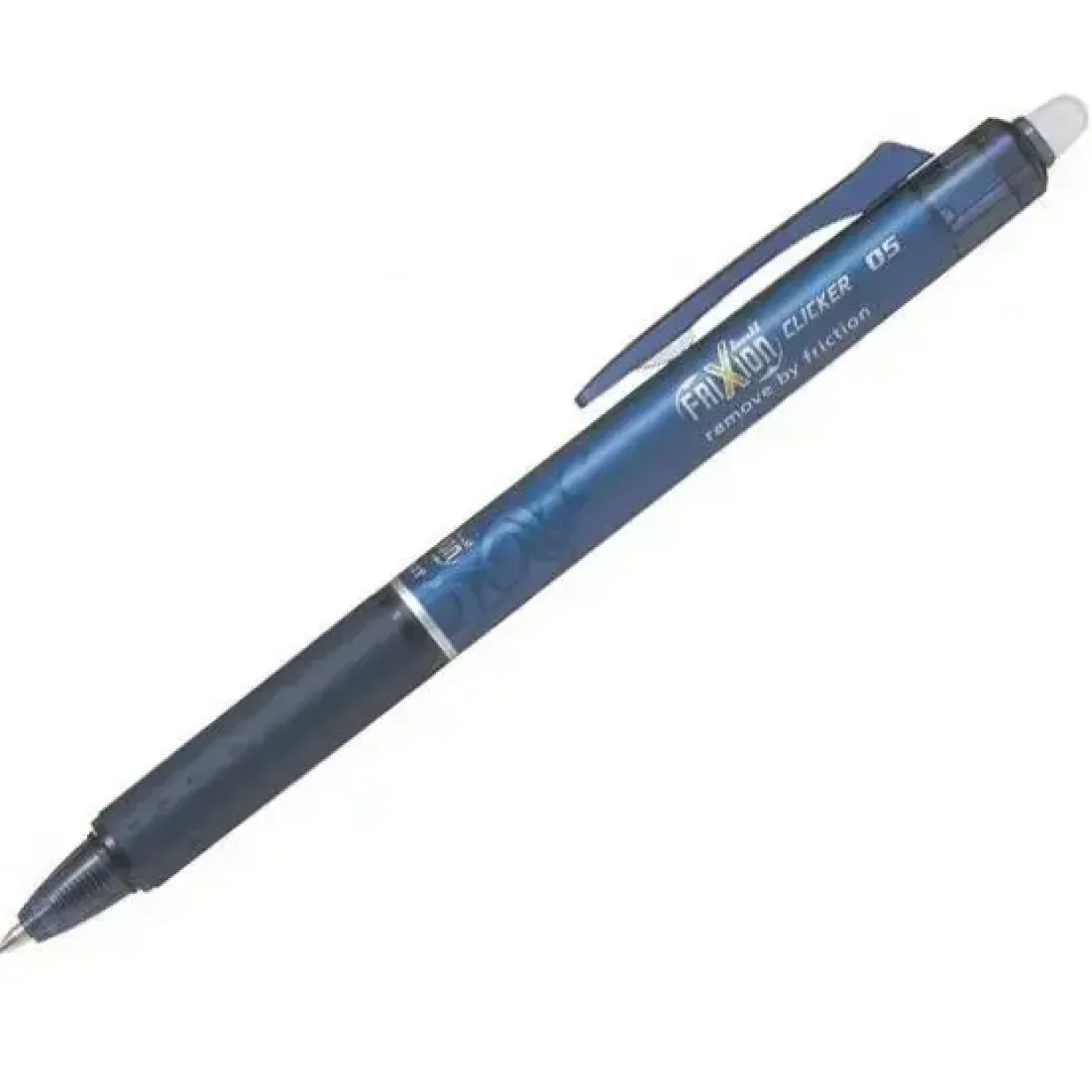 Kuglepen Pilot FriXion Clicker blåsort 0,5mm - 12 stk