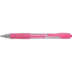 Kuglepen, Pilot Gelpen, G-2, m/klik, 0,7, neon pink