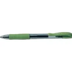 Kuglepen, Pilot Gelpen, G-2, m/klik, 0,7, lysegrøn