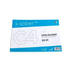 Kuverter Mayer Mailman hvid C4 90g (50) - Køb minimum 12 stk.