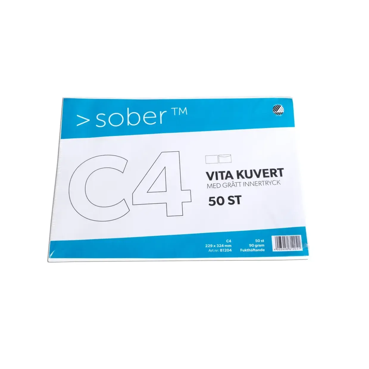 Kuverter Mayer Mailman hvid C4 90g (50) - Køb minimum 12 stk.