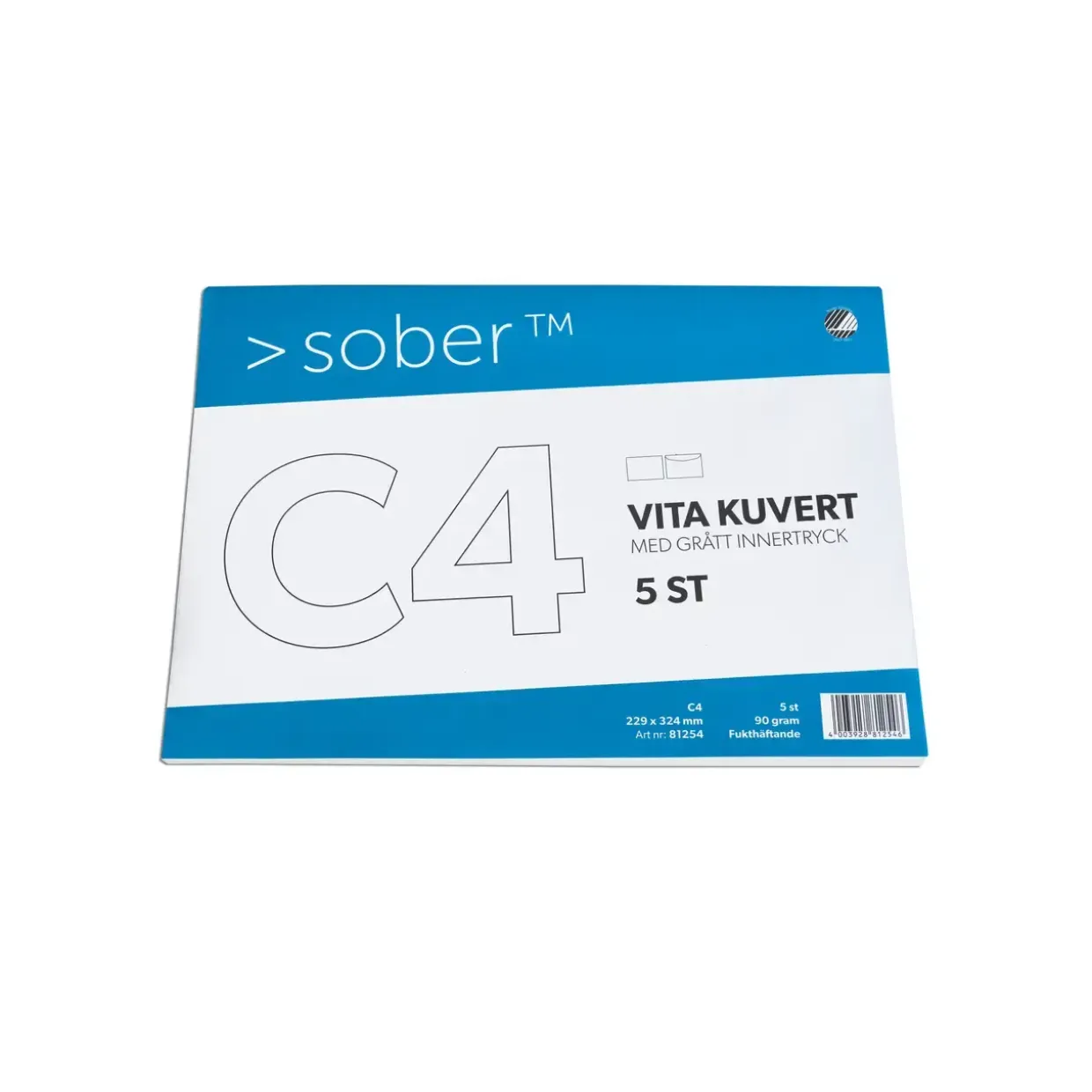 Kuverter Mayer Mailman hvid C4 90g (5) - Køb minimum 10 stk.