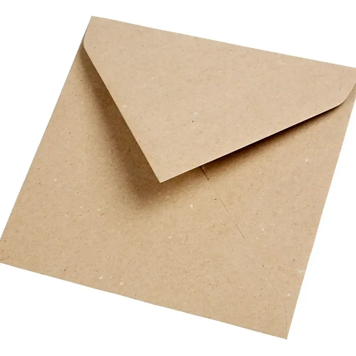 Kuverter 16 x 16 cm – 120 g – Natur – 50 stk