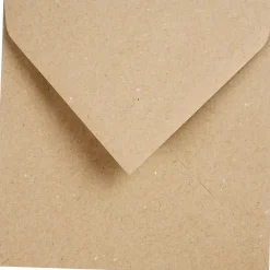 Kuverter 16 x 16 cm – 120 g – Natur – 50 stk