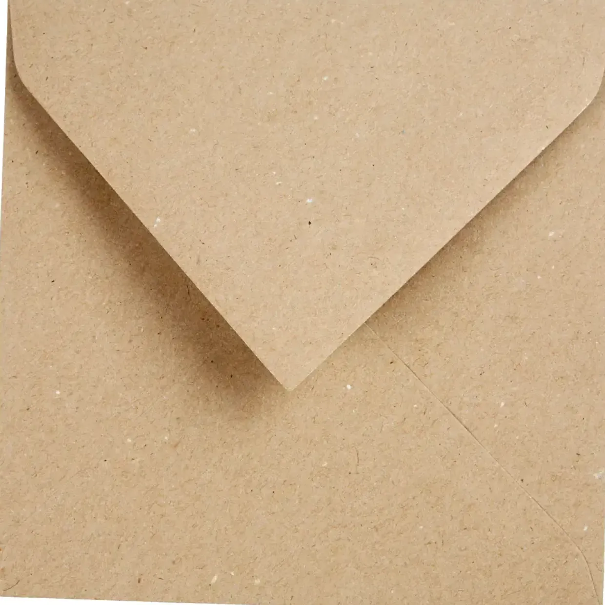 Kuverter 16 x 16 cm – 120 g – Natur – 50 stk