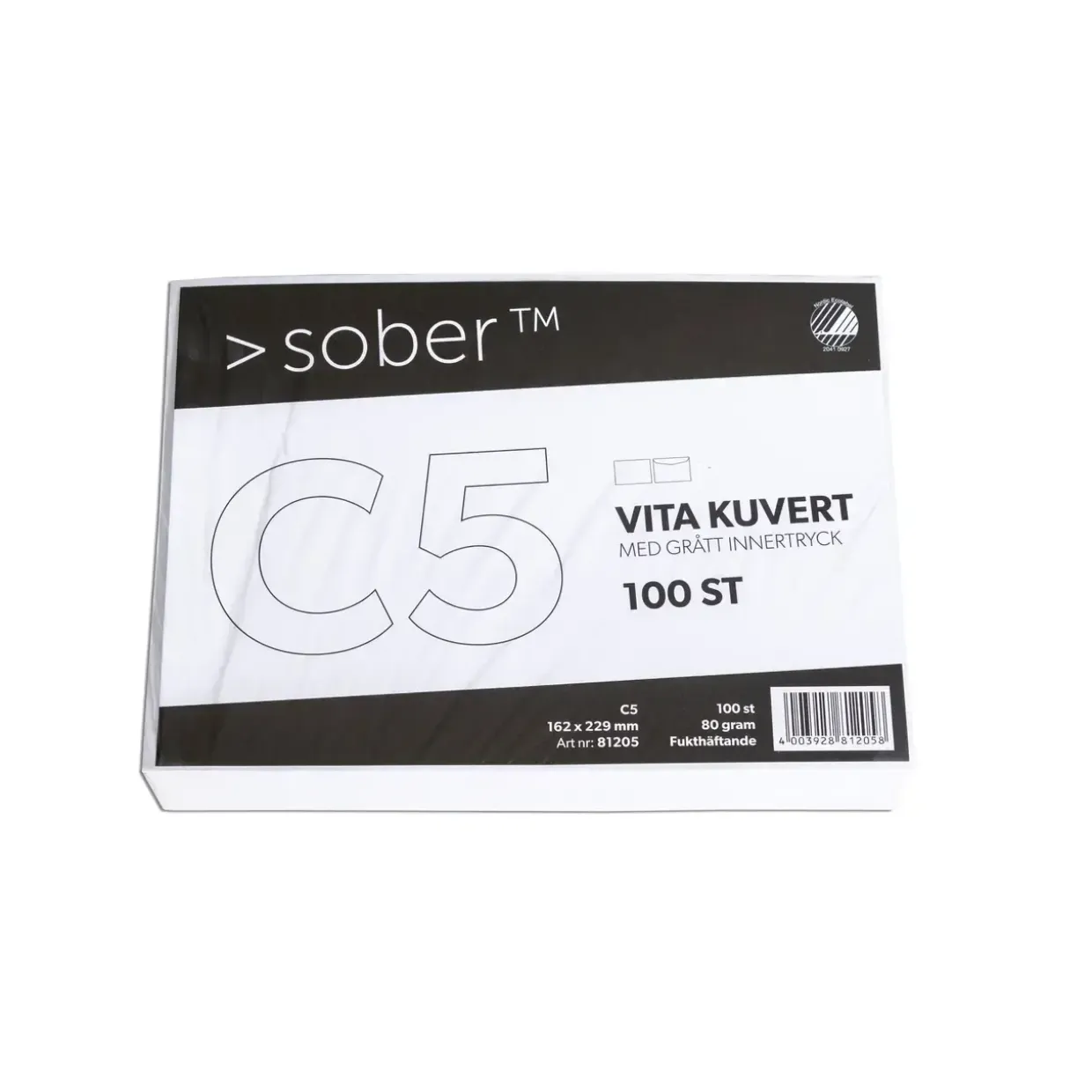 Kuvert - Mayer Mailman C5 Hvid 90 g - 100 stk
