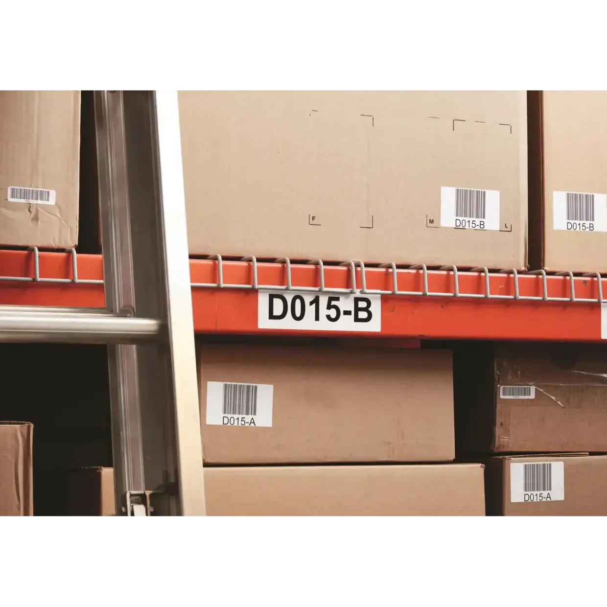 Label Dymo Durable etiket stregkodelabel 19x64mm 900stk