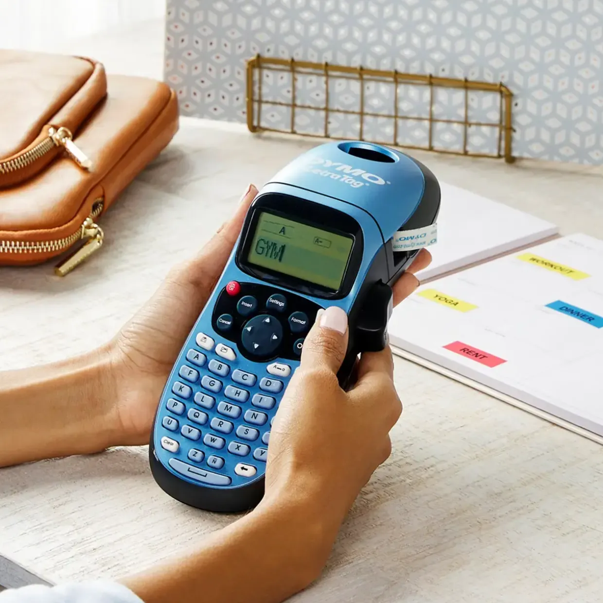 Labelmaskine - Dymo LetraTag 100H - Håndholdt - Grafisk display
