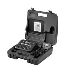 Labelprinter - Brother P-touch PT-D460BTVP - USB/Bluetooth - Op til 18 mm - Blå