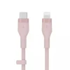 Ladekabel Belkin BOOST CHARGE USB-C to LTG Silicone, Pink (2m)