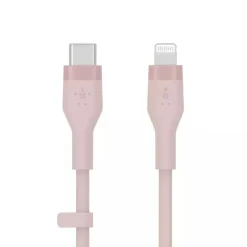 Ladekabel Belkin BOOST CHARGE USB-C to LTG Silicone, Pink (2m)