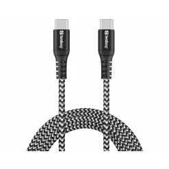 Ladekabel - Sandberg - Survivor - USB-C - 2M - 100W - Sort