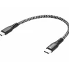 Ladekabel - Sandberg - Survivor - USB-C - 0.2M - 100W - Sort
