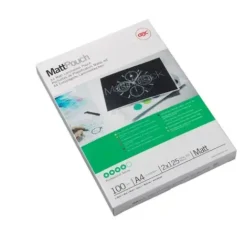 Lamineringslommer A4 mat 125my GBC - 100 stk