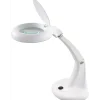 Lampe med forstørrelsesglas Unilux Mini Zoom LED lampe hvid