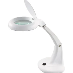 Lampe med forstørrelsesglas Unilux Mini Zoom LED lampe hvid