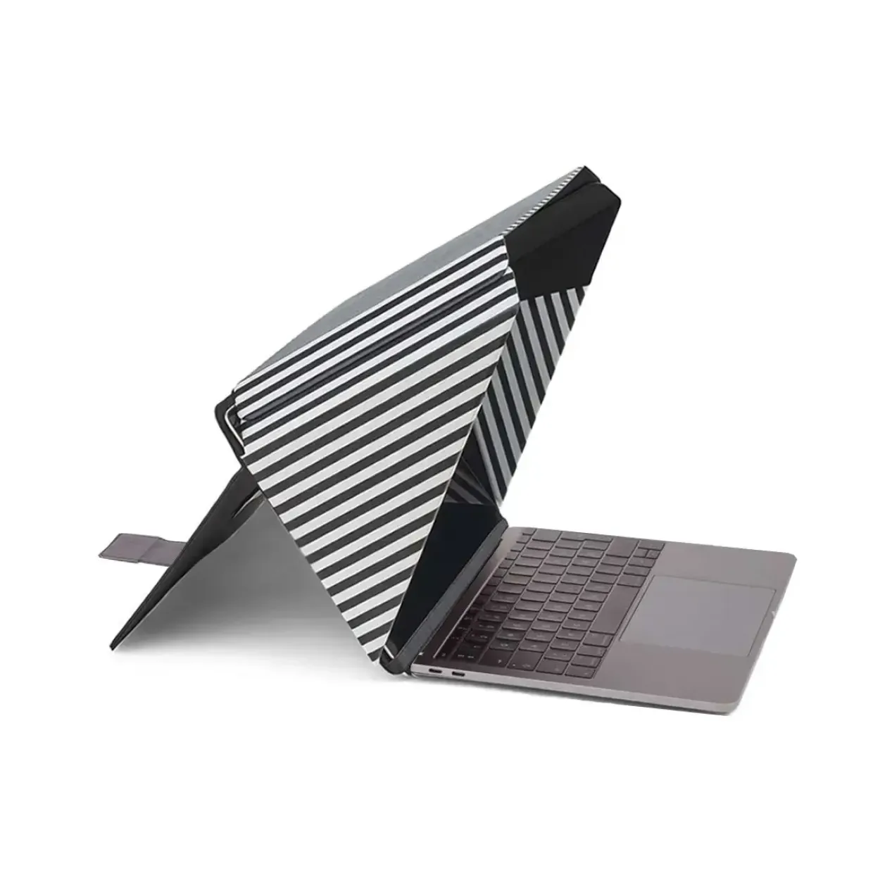 Laptop sleeve med solskærm Philbert LUX Hood Stand Universal 12-14' Stribet