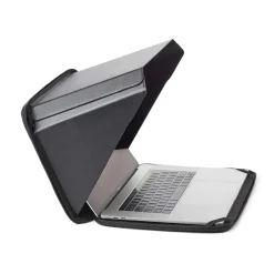 Laptop sleeve med solskærm Philbert Hemp MacBook 15-16'' sort
