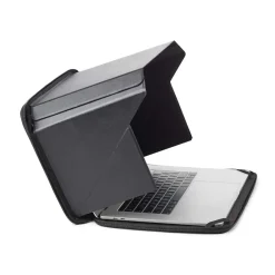 Laptop sleeve med solskærm Philbert Hemp MacBook 15-16'' sort