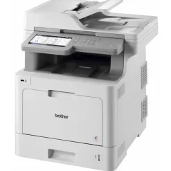 Laserprinter Brother Alt-i-én MFC-L9570CDW m/netkort, Wi-Fi, duplex, ADF, hvid