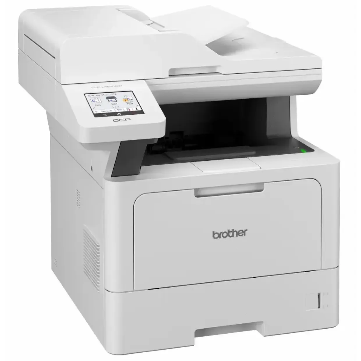Laserprinter - Brother DCP-L5510DW - 3-i-1 - Sort/hvid - Trådløs