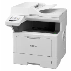 Laserprinter - Brother DCP-L5510DW - 3-i-1 - Sort/hvid - Trådløs